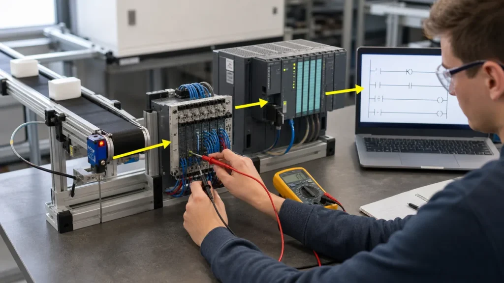 How Manufacturing Facilities Benefit from Sending Maintenance Crews to Structured PLC Training